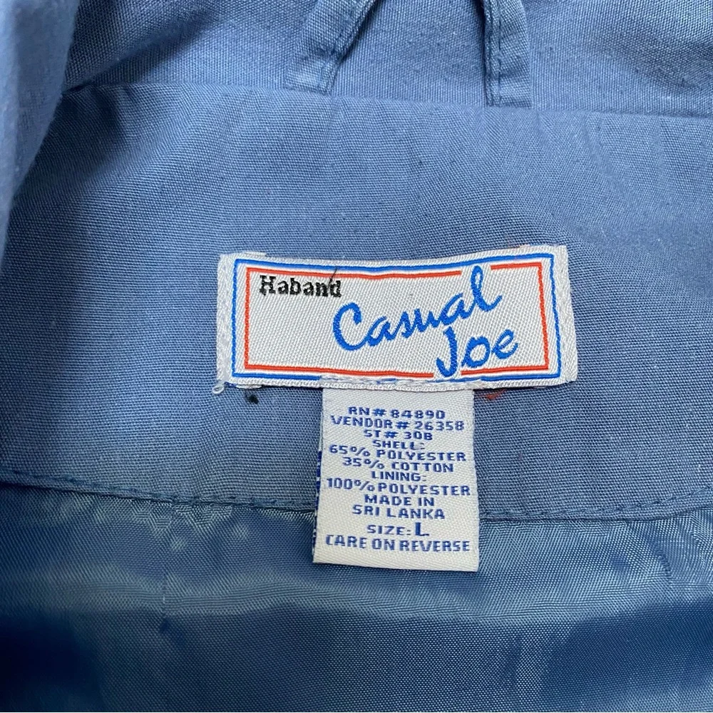 Vintage 90s Hunting Fishing Blue Utility Vest Large